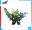 Mô hình lắp ráp Gunpla - BANDAI - SD Sangoku Soketsuden Tian Ba Cao Cao Wing Gundam 583086