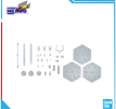 Mô hình lắp ráp - BANDAI - ACTION BASE 4 CLEAR 588142