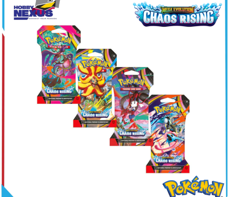 Thẻ hình sưu tập Pokemon Trading Card Game - Chaos Rising Phiên bản bìa giấy