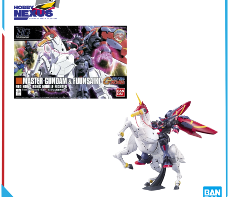 Mô hình lắp ráp - BANDA -1/144 HGFC MASTER GUNDAM & FUUNSAIKI 577474