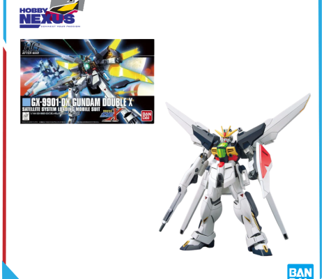 Mô hình lắp ráp Gunpla - BANDAI - HG AW 1/144 Gundam Double Xc 591661