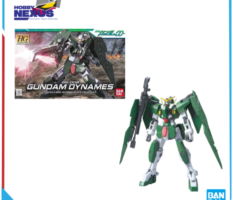 Mô hình lắp ráp Gunpla - BANDAI - HG 1/144 Gundam Dynames 592330