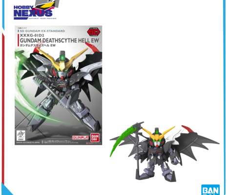 Mô hình lắp ráp Gunpla - BANDAI - SD EX-Standard Deathscythe Hell Gundam  656261