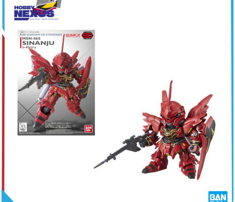 Mô hình lắp ráp Gunpla - BANDAI - SD GUNDAM EX-STANDARD SINANJU 656278