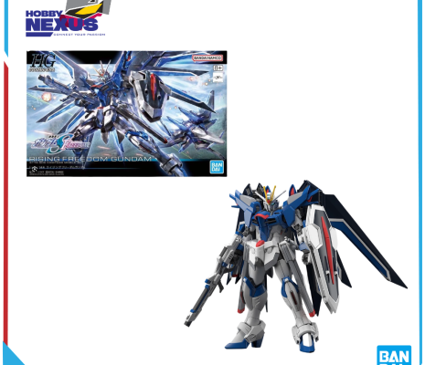 Mô hình lắp ráp Gunpla - BANDAI - HG 1/144 RISING FREEDOM GUNDAM 662842
