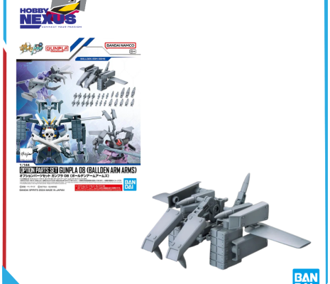 Mô hình lắp ráp - BANDAI - OPTION PARTS SET GUNPLA 08 (BALLDEN ARM ARMS) 671448