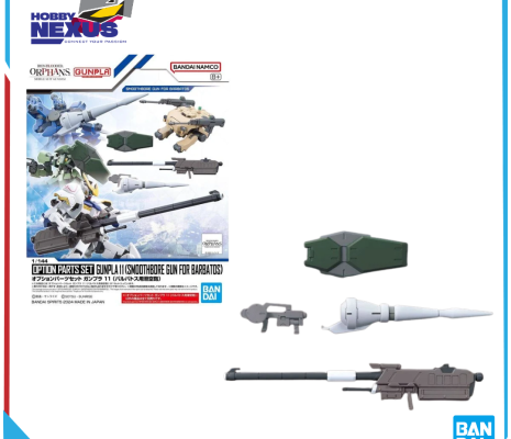 Mô hình lắp ráp - BANDAI - OPTION PARTS SET GUNPLA 11 (SMOOTHBORE GUN FOR BARBATOS) 671523