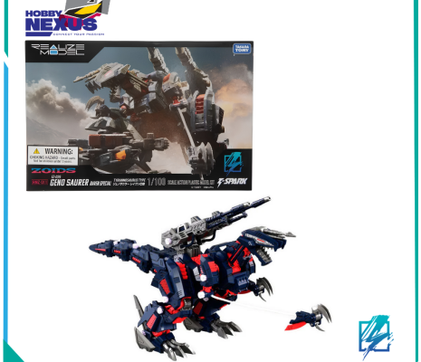 Mô hình lấp ráp - T-SPARK -  RMZ-011 Geno Saurer Raven Special - 1/100 Realize Model Zoids  954361