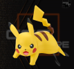 Mô hình lắp ráp Pokemon Plamo Collection - BANDAI - Pokémon PLAMO COLLECTION QUICK!! 03 Pikachu (Battle Pose)