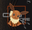 Mô hình lắp ráp Pokemon Plamo Collection - BANDAI - Eevee/Eevui (04 Quick!!)