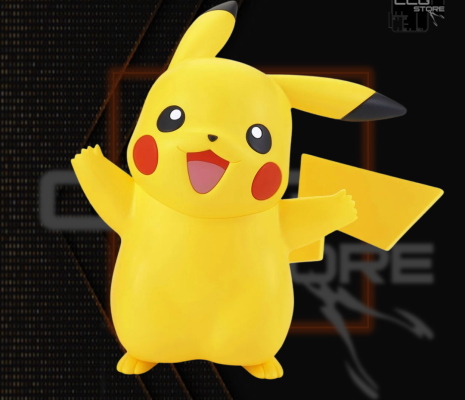 Mô hình lắp ráp Pokemon Plamo Collection - BANDAI - Pokémon PLAMO COLLECTION QUICK!! 01 Pikachu