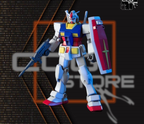 Mô hình lắp ráp Gunpla - BANDAI - HG 1/144 G Armor và Gundam RX-78-2