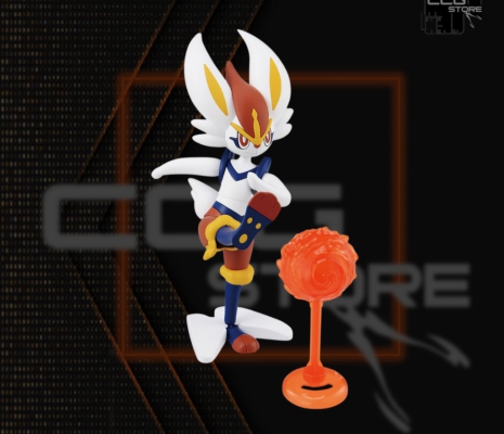 Mô hình lắp ráp Pokepla - BANDAI - Pokemon Plamo Collection Cinderace