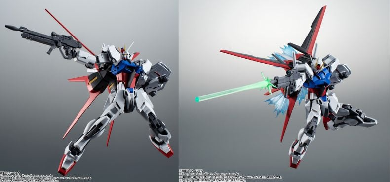 giới thiệu AQM  E-X01 Aile Striker & Effect Parts Set ver. A.N.I.M.E ROBOT SPIRITS SIDE MS